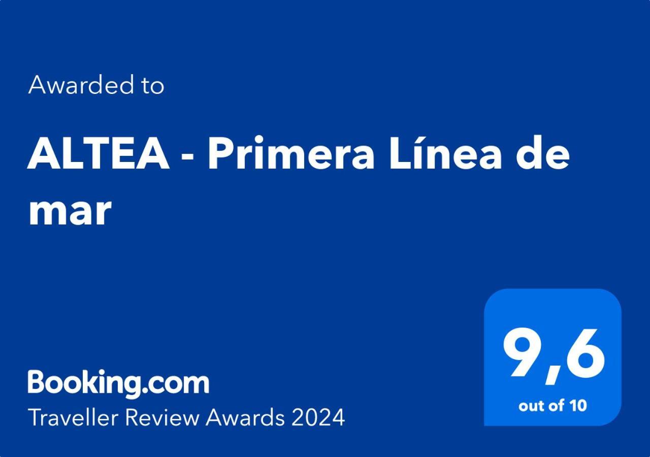 Altea - Primera Linea De Marアパートメント エクステリア 写真